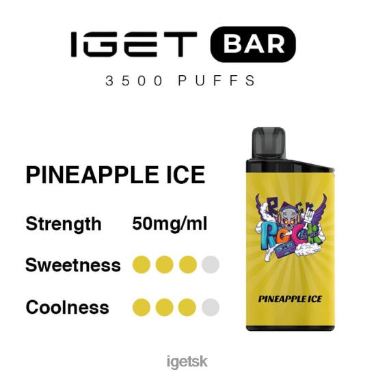 IGET Sale - bar 3500 ťahov LR6L68284 ananásový ľad