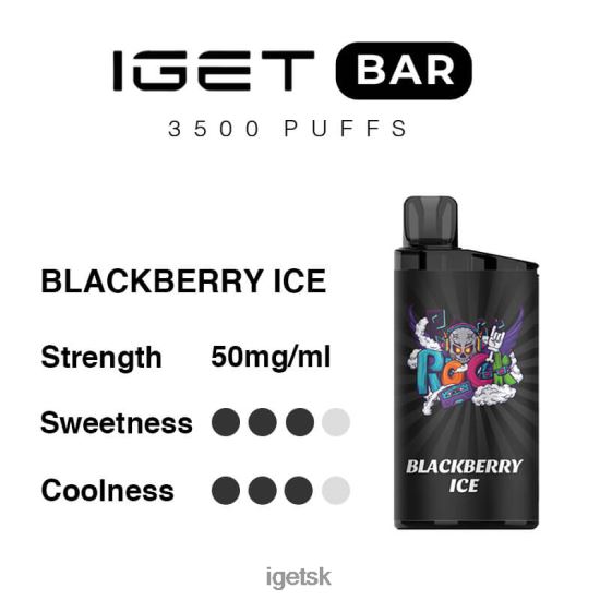 IGET Shop - bar 3500 ťahov LR6L68301 černicový ľad