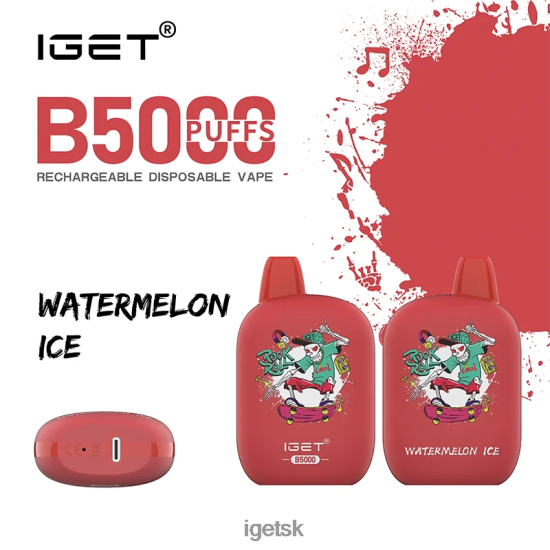 IGET Bar Shop - b5000 LR6L68307 melónový ľad
