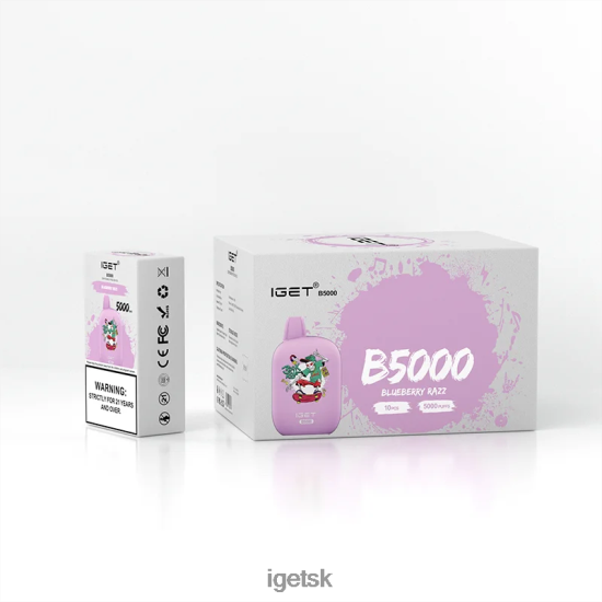 IGET Bar Sale - b5000 LR6L68310 čučoriedkový razz