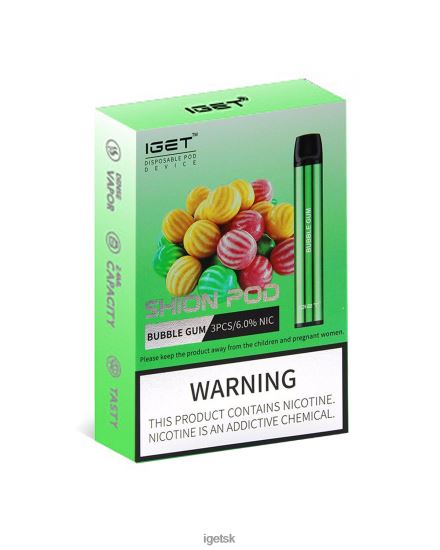 IGET Sale - 3 x shion LR6L686 žuvačka